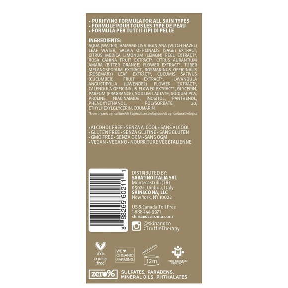 SKIN & CO Truffle Therapy Face Toner - Picture 4 of 4